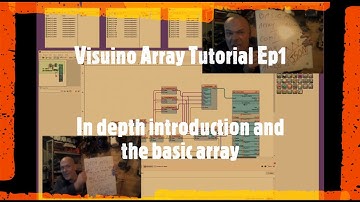 Visuino Array Tutorial Ep1 In depth introduction and the basic array