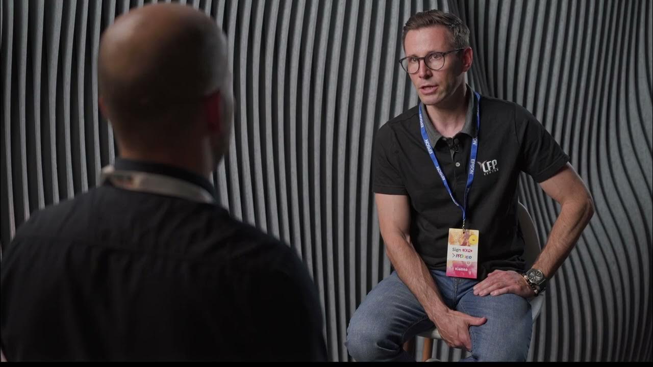 Interjú / SignExpo 2022. / Tóth Balázs, LFP center Kft. YouTube