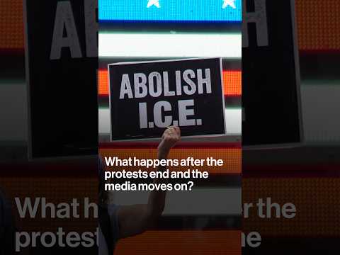 What happens after the protests end and the media moves on?