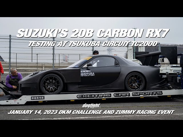 Under Suzuki 3 Rotor FD RX7 Testing - DKM Challenge and Zummy