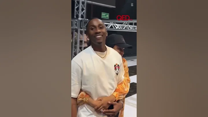 Priscilla Ojo and Juma Jux at the venue for JP2025 grand finale in Tanzania 🇹🇿