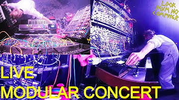 Look Mum No Computer LIVE LONDON XOYO #Modular #Synth SHOW  #360video