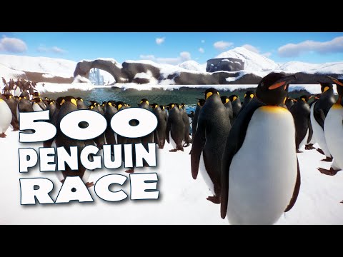 500 Penguin Race | Planet Zoo Aquatic Pack