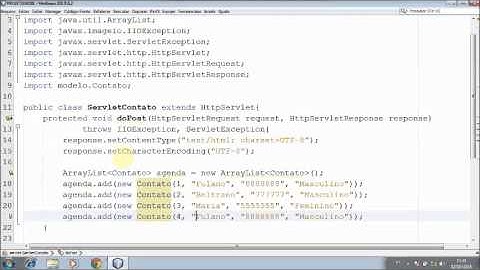 Criando Servlet com passagem de dados para uma página JSP (Parte 01)
