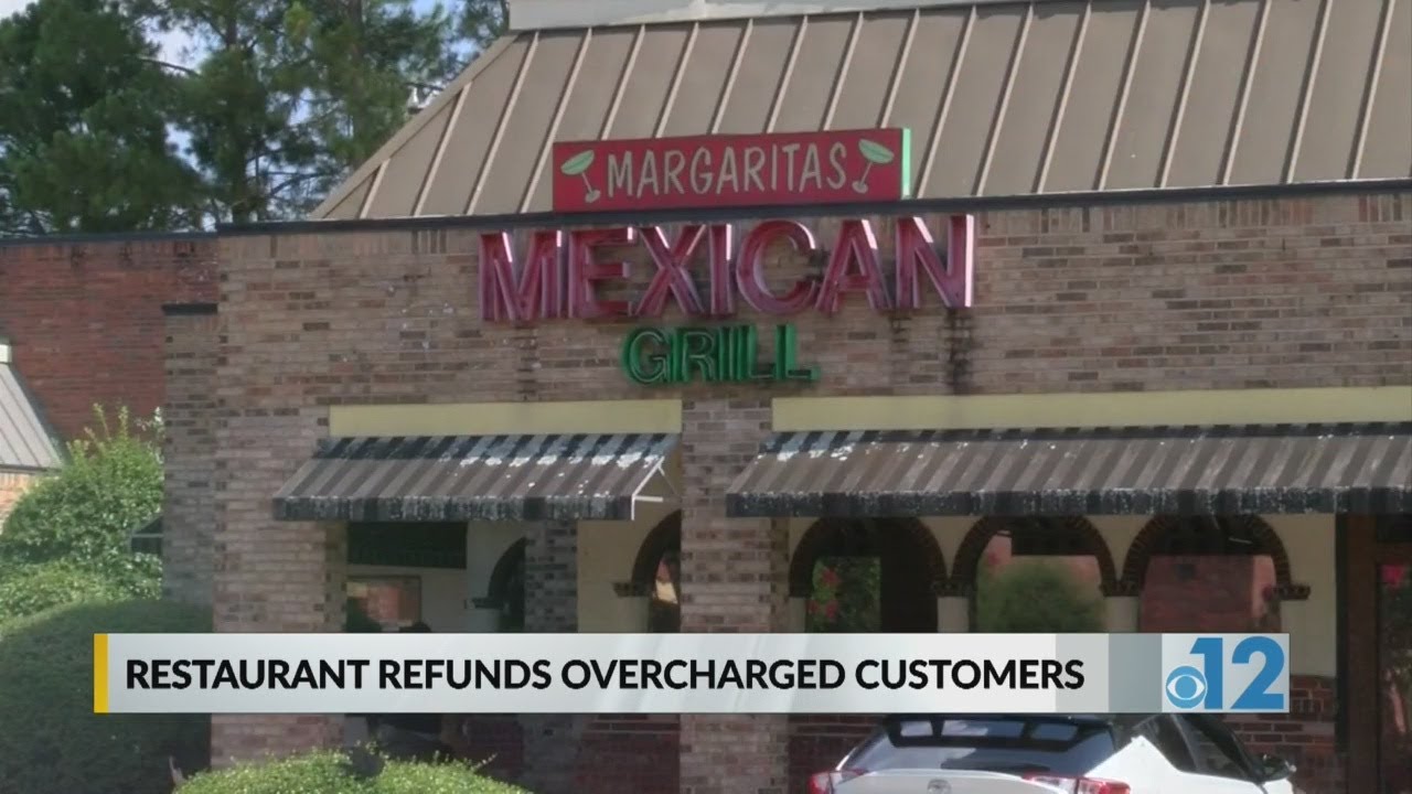 Margaritas explains additional charges on customers’ credit cards YouTube