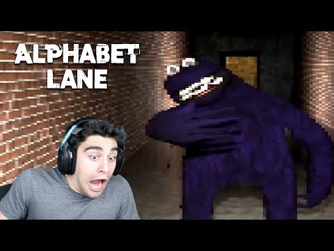 THE COOKIE MONSTER ATE ME ALIVE!!!! - Alphabet Lane (New Demo)