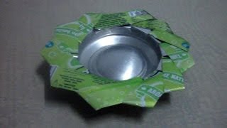 ... recycle an can to ashtray by www.tipsdiy.com