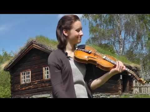 Ragnhild Hemsing plays the Hardanger fiddle - "Valdresguten" - Halling dance.