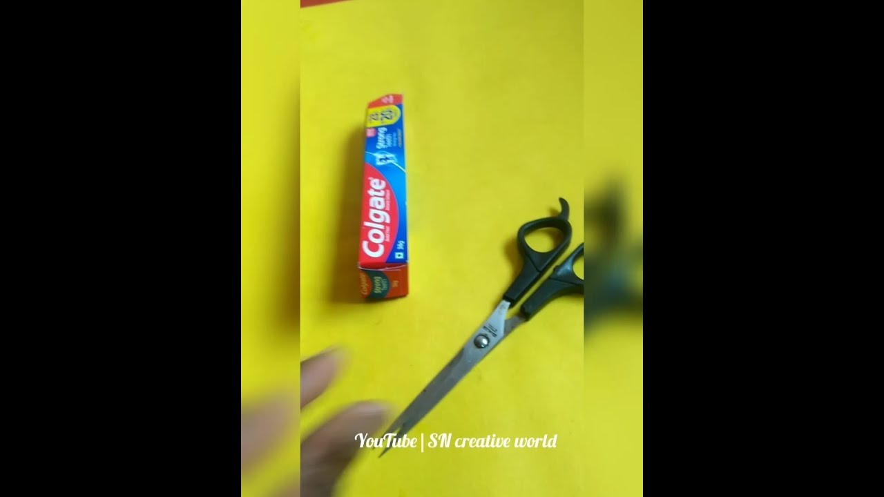Colgate Box Craft Idea|| waste Colgate Box Craft 