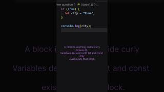 JS Interview Question #2 | Scope in JavaScript 🔥