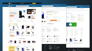 Demo: Create Multipage Full Ecommerce Website Design Using React JS | React Tutorial