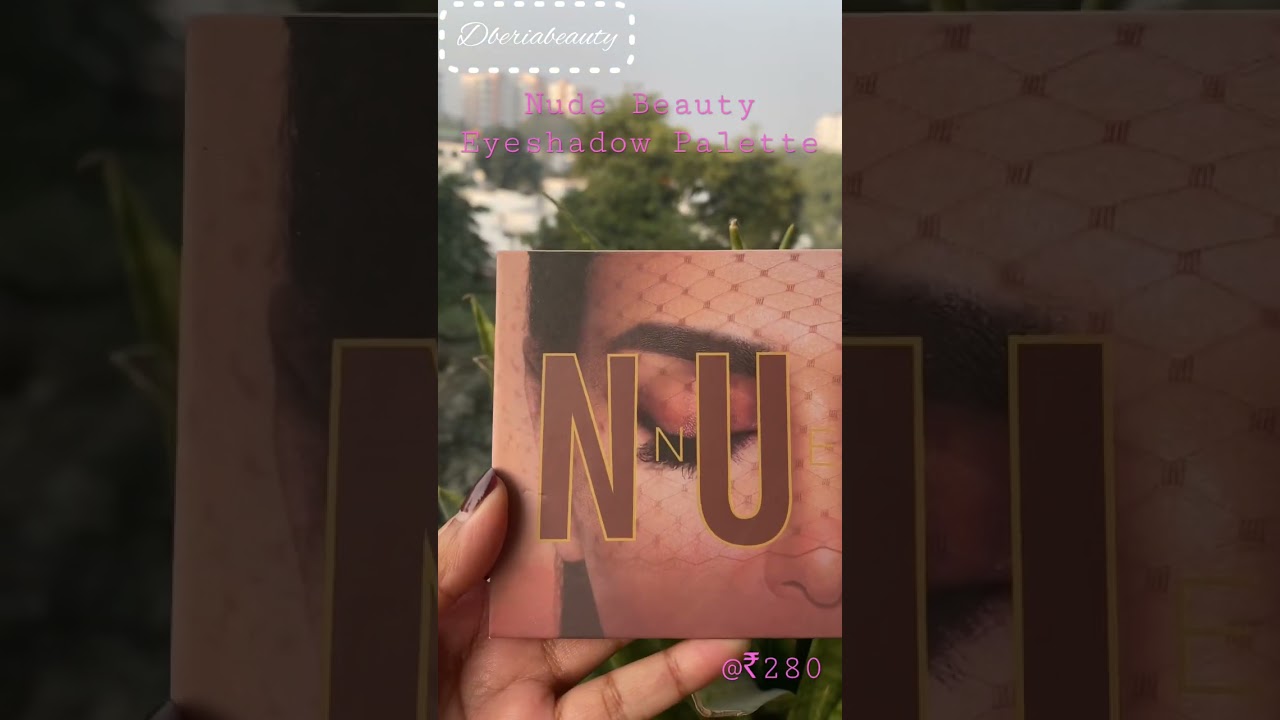 |NYN HUDA|Nude Beauty Eyeshadow Palette😍18 Colors🤩@₹250