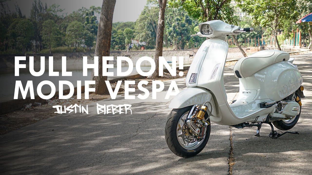 Полный гедонизм! Модификация Vespa Джастина Бибера | Версия с нулевым пробегом (снова)
