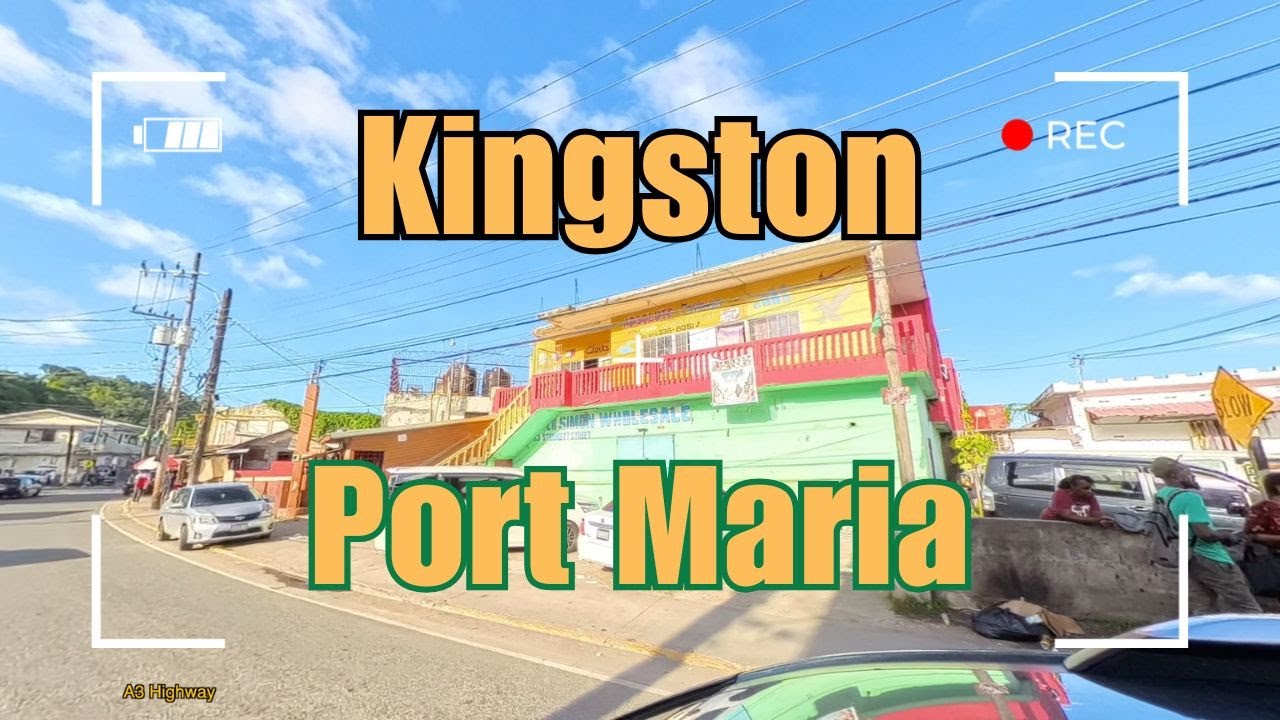 Scenic Drive from Kingston to Port Maria via Junction | Rainy Mountains to Clear Coast