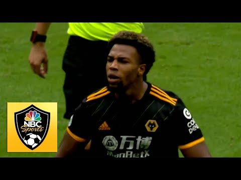 Adama Traore gets Wolves in front late v. Man City | Premier League | NBC Sports