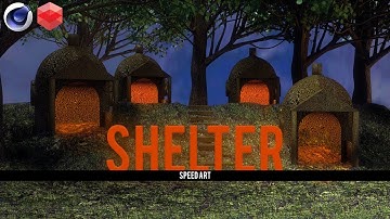 Speed Art - Shelter (Cinema4D/Redshift)