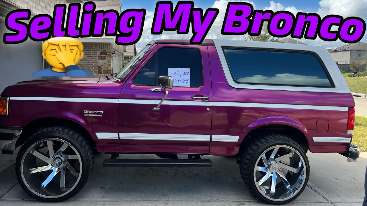 Ford Bronco For Sale! liftedtrucks vlogs texas restore YouTube