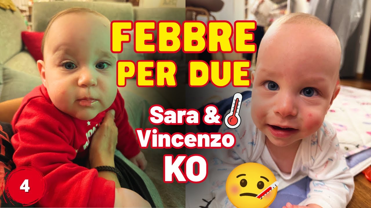 Notte Insonne con la Febbre 😥 | Sara e Vincenzo Malatini - Ep.4