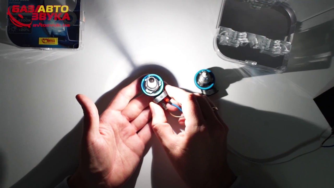 Галогенная лампа Osram Cool Blue Intense H8 12V 64212CBI-HCB DUO (2 шт.)