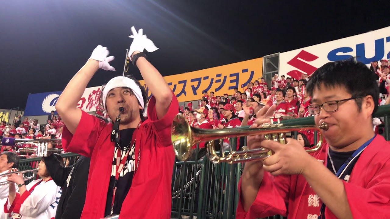 広島カープ 甲子園初勝利の二次会  迫力感がすごいー！！