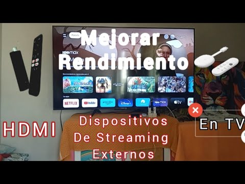 mejorar Rendimiento dispositivos Externos HDMI conectados al TV como mejorar la respuesta del TV