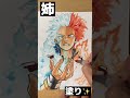 【ヒロアカ】姉が轟焦凍描いてみた!#shorts #ヒロアカ #轟焦凍