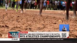 Naomi Masibo wins the 1500m race in the 4th edition of the NYS athletics championship