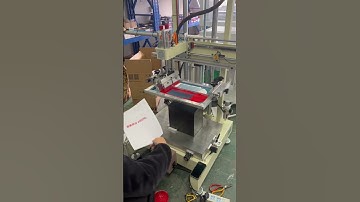 Shell cabinet screen printing machine, welding machine sheet metal shell screen printing machine丝印机