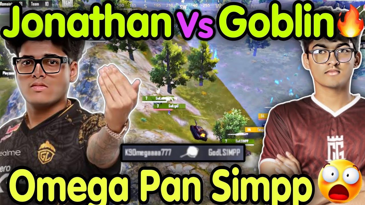 Jonathan Vs Goblin 🥵 Omega Pan Simpp 😲 Godl Vs Soul 💛 - YouTube