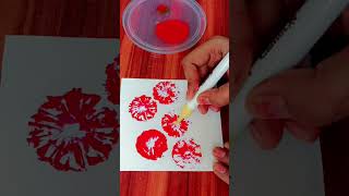 Easy flower painting my trending art viral trendingshorts macramemakers flowers