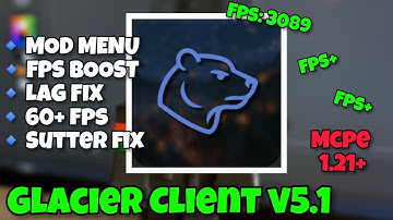 ❄️ Glacier Client for Minecraft 1.21+ | FPS Boost, Clean UI & Smooth PvP Experience! ⚡ags 
