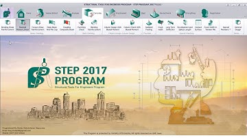 STEP PROGRAM VIDEO11 Section Design On Temperature Axial And Bending Moment