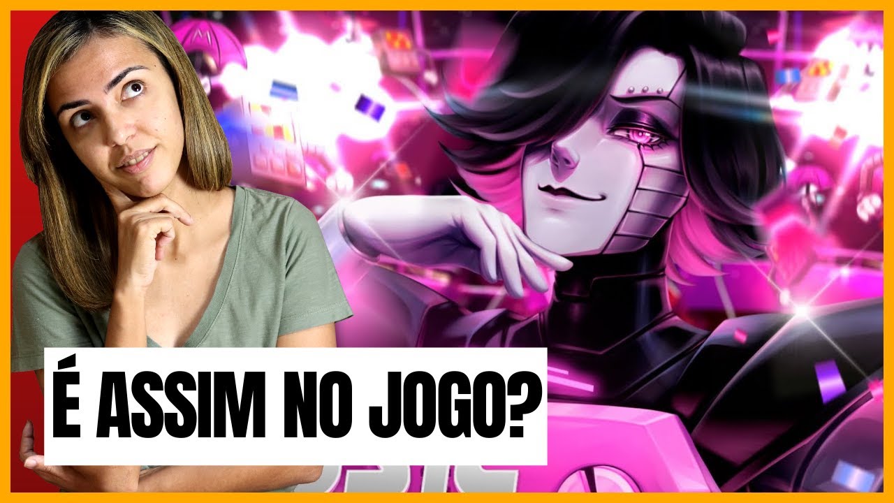 REACT Minha Vez De Brilhar, Mettaton (Undertale)