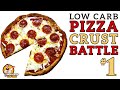 Low Carb PIZZA CRUST Battle #1 🍕 The BEST Keto Pizza Crust Recipe! PART ONE