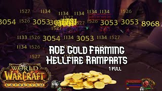 Cata Gold Farming - How To Hellfire Ramparts 1 Pull