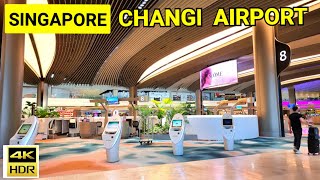 Singapore Changi Airport Walking Tour | Singapore City Tour 2023 | World's Best Airport Changi