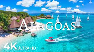 FLYING OVER ALAGOAS (4K UHD) – Soothing Music Along With Beautiful Nature Video - 4K Video ULTRA HD