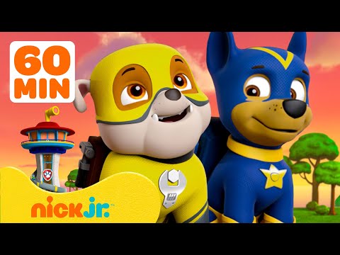 Щенячий патруль Суперщенок Rubble спешит на помощь с PAW Patrol 1 час Nick Jr Cyrillic