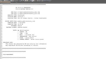 NX CAE: How to Perform Restart on Linear Static Analysis in NX