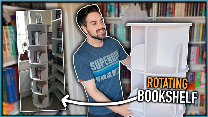 Let’s Expand My Home Library And Build a ROTATING Bookshelf 🔨📖