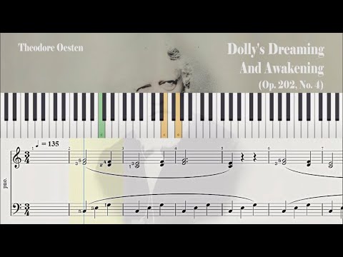Dolly S Dreaming And Awakening Op 202 No 4 Theodore Oesten Piano Sheet Music