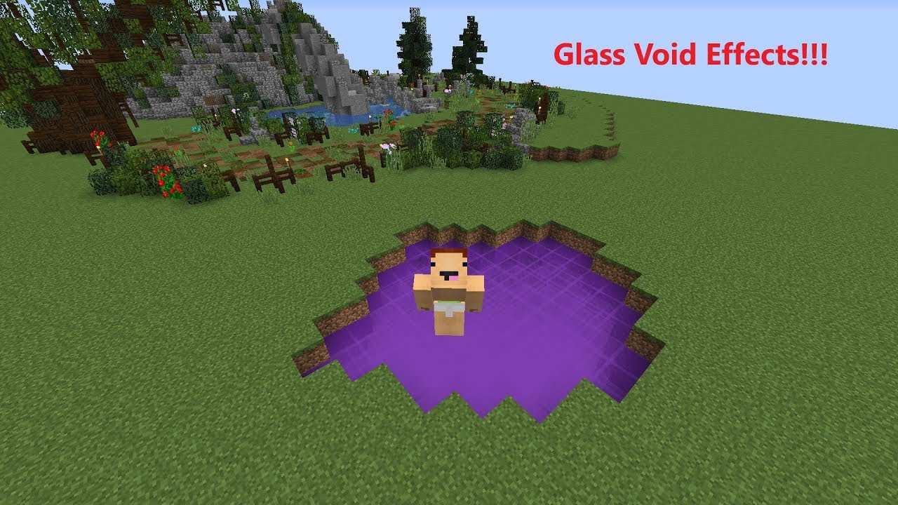 Minecraft Tutorial 4 Building In Your Underpants Glass Void