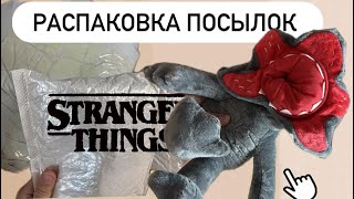РАСПАКОВКА посылок, в конце самое интересное 😨#strangerthings#top#unboxing