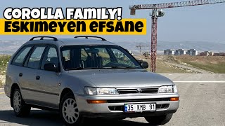 Eski Toprak Hala Ayakta Toyota Corolla Xei̇ Family Otomobil Günlüklerim