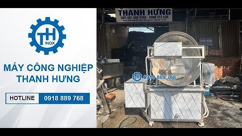 MÁY CHIÊN ĐIỆN TỰ ĐỘNG. MÁY CHIÊN HÀNH TỎI,  KHOAI TÂY, HẠT SEN, GẠO LỨC, BÁNH CAM, BÁNH NHÃN,TÀU HŨ