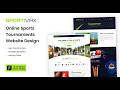 Sportivax Web UI Kit for Sports - Create Live Score, Sports News & Merchandise Websites ⚽🏀🏏