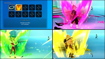 DRAGON BALL: Sparking! ZERO - All V Jump Aura Accessory Characters Showcase