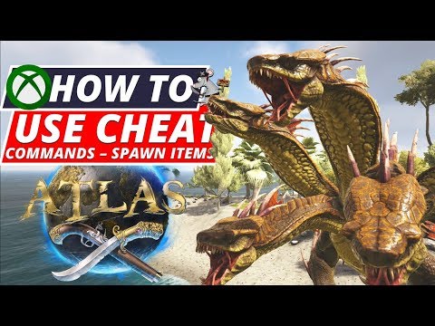 ATLAS XBOX Cheat Commands - Spawn Ships Creatures Items And More