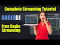 How to set up internet radio station for free
