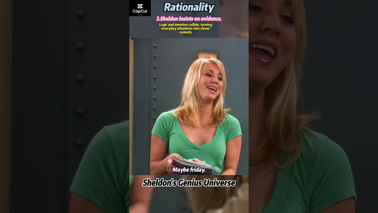 Penny Says She's Sick… Sheldon Starts an Investigation 😂🦠 #BigBangTheory #Sheldon #Penny